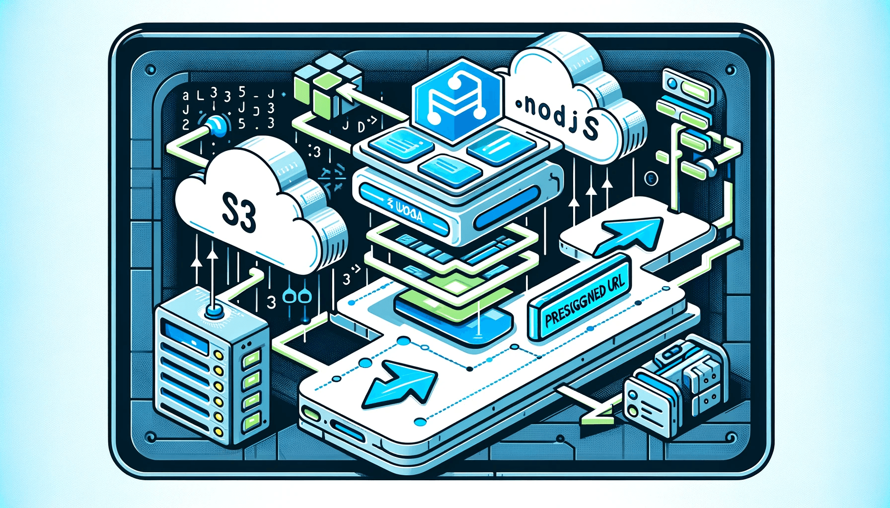 S3 upload with presigned url — React and NodeJS